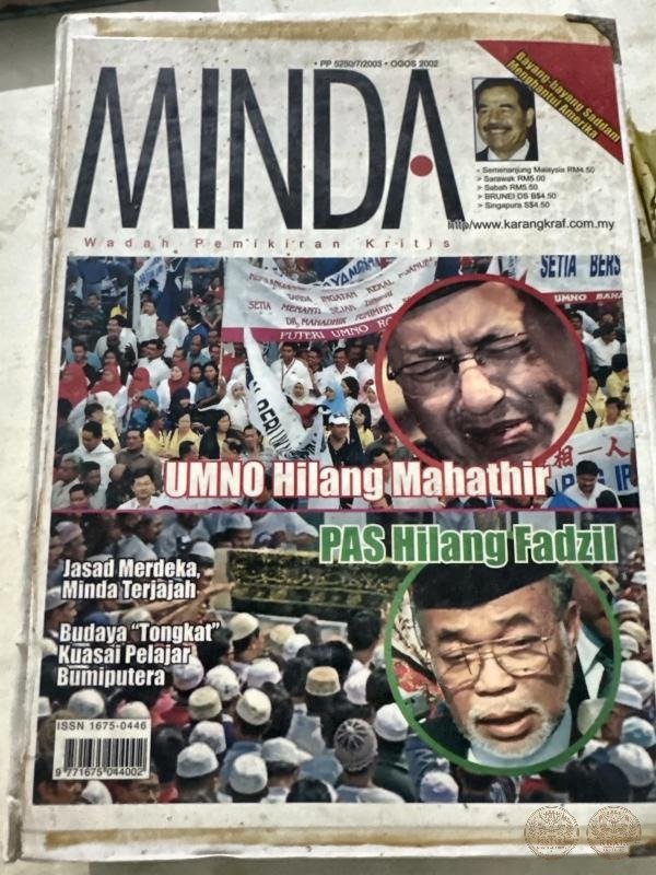 Minda: Wadah Pemikiran Kritis, Ogos 2002
