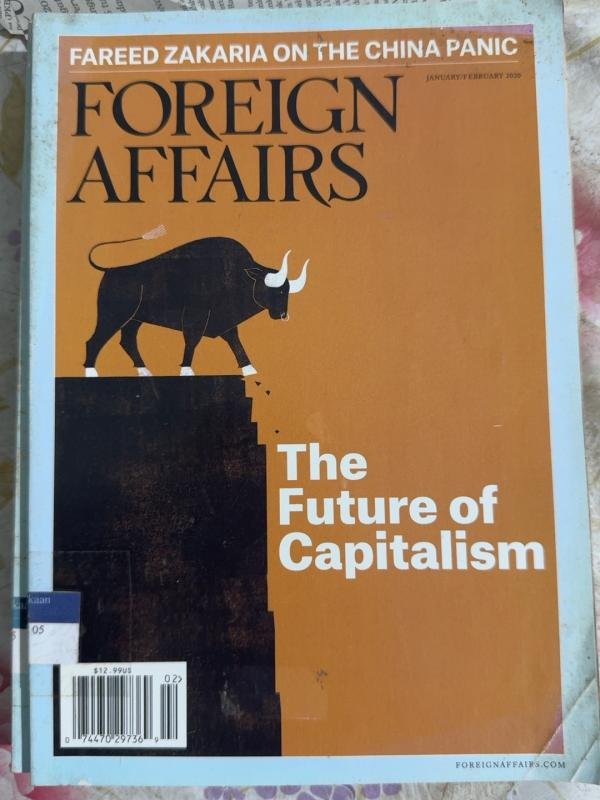 Foreign Affairs — The Future of Capitalism (January/February 2020)