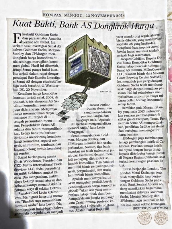 Kuat Bukti, Bank AS Dongkrak Harga