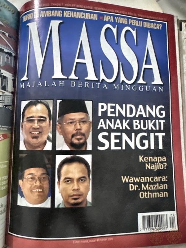 Massa: Majalah Berita Mingguan, Julai 2002 (Pendang Anak Bukit Sengit)