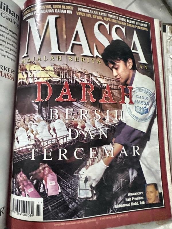 Massa: Majalah Berita Mingguan, No. 17, 2002 (Darah Bersih dan Tercemar)
