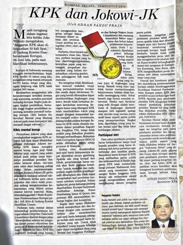 KPK dan Jokowi-JK