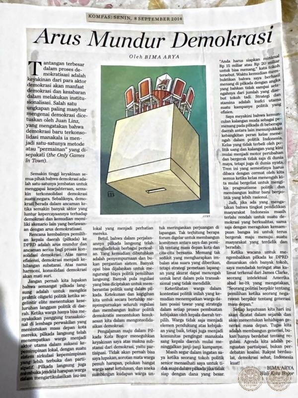 Arus Mundur Demokrasi