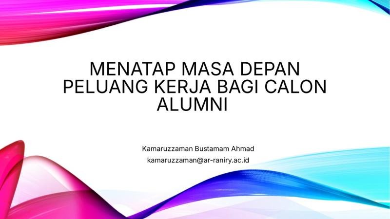 Menatap Masa Depan: Peluang Kerja bagi Calon Alumni