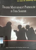 Tradisi Masyarakat Parmalim di Toba Samosir